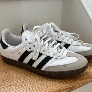 Adidas Samba White Black Sneakers